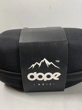 NEW DOPE Sight Ski Goggles in Black w/ Champagne Mirror Lens